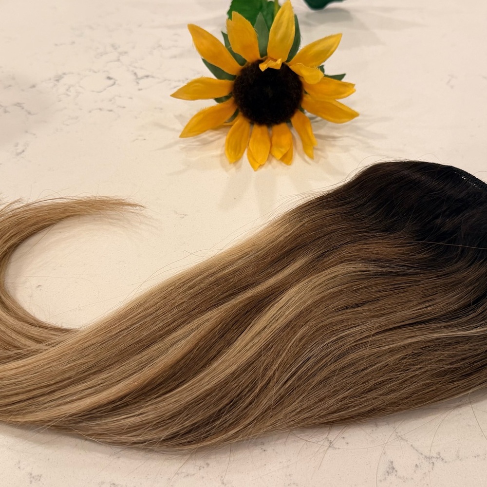 Elegant Ombre Brown Hair Extension